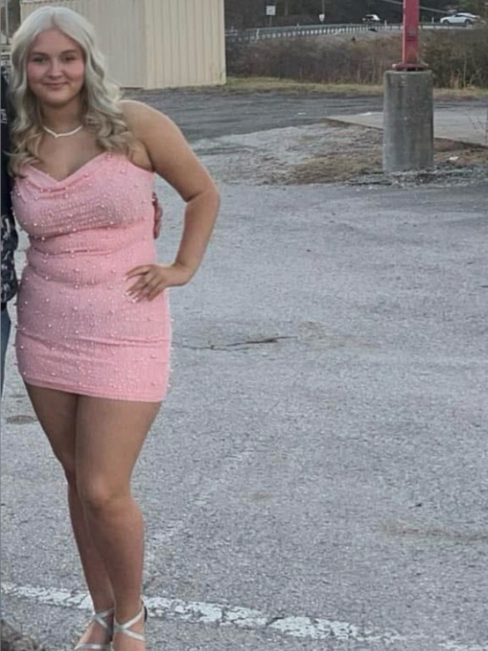 Coral Mini Dress